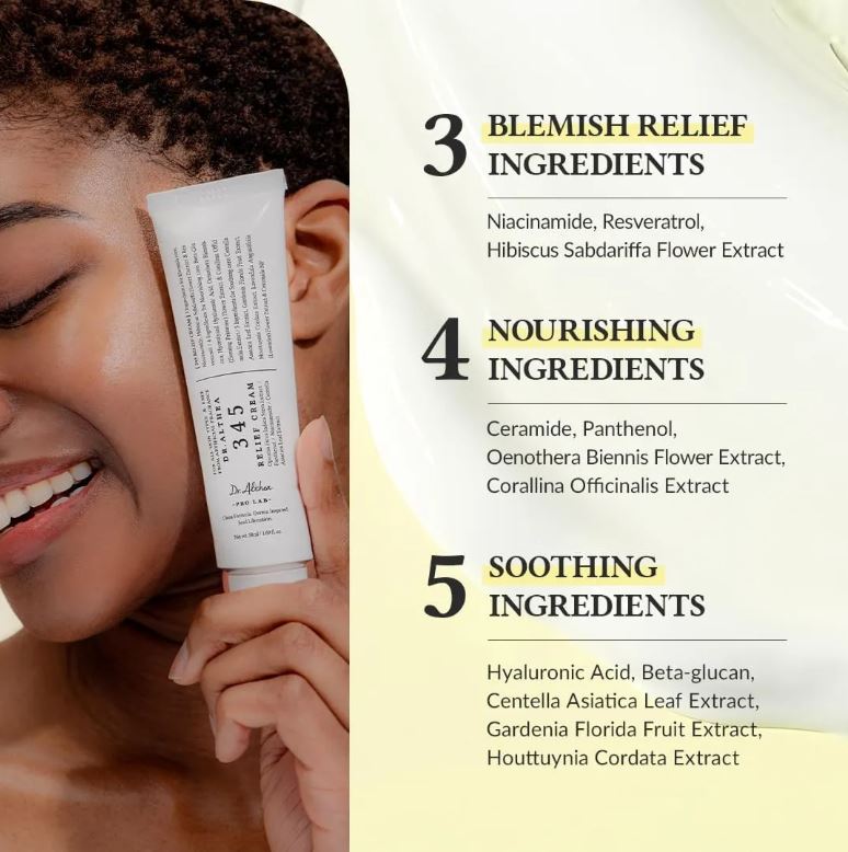 Dr.Althea Crema Hidratante Facial 345 Con Niacinamida y Ácido Hialurónico - It Suplementos