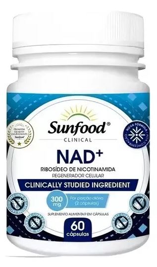Ribósido De Nicotinamida Nad+ 300mg 60 Cápsulas - It Suplementos