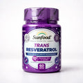 Trans Resveratrol Sunfood 60 Caps Antioxidante Natural 600mg - It Suplementos